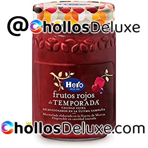 Pack de 8 Hero Mermelada de Frutos Rojos de Temporada Calidad Extra 350g