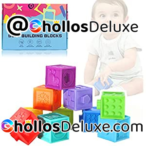 Set 10 Bloques Apilables con Texturas