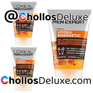 3x L'Oréal Men Expert Hydra Energetic Gel Limpiador