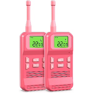 Pack 2 Walkie Talkie Niños Pantalla LCD