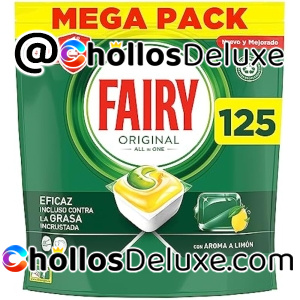 125 Cápsulas Lavavajillas Fairy Limón