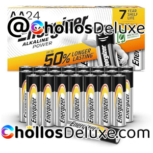 Caja 24 Pilas Alcalinas AA Energizer