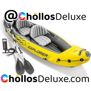 Kayak Hinchable Explorer K2 con 2 Remos