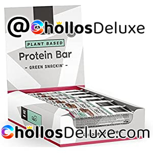 Marca Amazon - Amfit Nutrition Barra de Proteínas vegetal Bajo Contenido De Azúcar, Frambuesa, 12 x 55g
