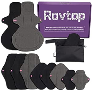 Set 10 Forros Salvaslip Reutilizables