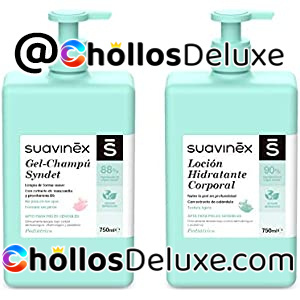 Set Suavinex Gel-Champú Syndet 750ml +Loción Hidratante 750ml