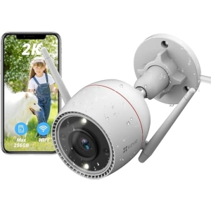 Cámara Vigilancia WiFi 2K Exterior Alexa