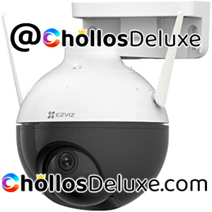 Cámara Vigilancia WiFi Exterior 360° IP65 Alexa