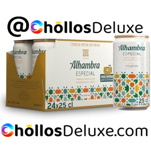 Pack 24 Cervezas Alhambra Lager Singular 25cl