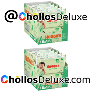 20x Huggies Natural Care Bebé 56 Toallitas