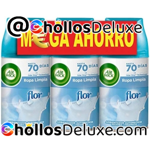 3x Air Wick Freshmatic Recambio Flor