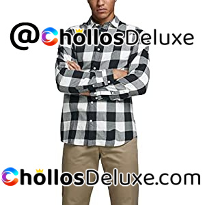 Jack and Jones Camisa de manga larga para hombre
