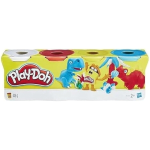 Pack 4 Botes Plastilina Play Doh Colores Silvestres