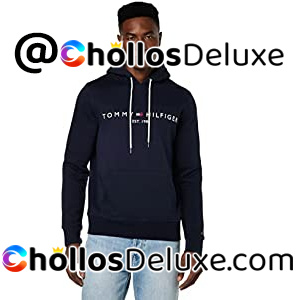 Tommy Hilfiger Logo Sudadera con Capucha Hombre