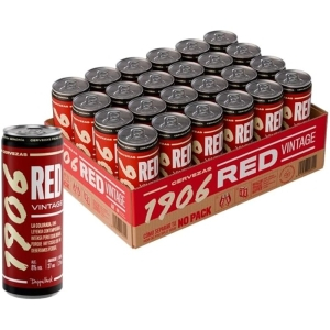 24 Latas Cerveza 1906 Red Vintage