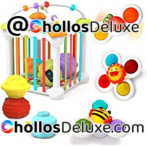 Cubo Formas Animales y Frutas Montessori
