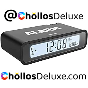 Reloj de Mesa Digital Inalámbrico con Luz Nocturna