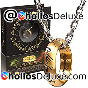 The Noble Collection El Señor de los Anillos - Colgante Anillo Único
