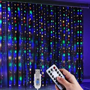 Cadena de Luces 320 LEDs IP65 +Mando