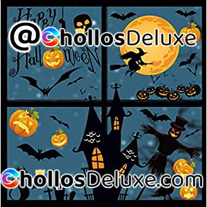 Pack 8 Hojas Pegatinas Halloween