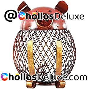 Cerdo Hucha Metal Decoración