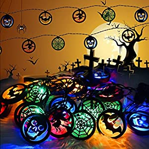 Guirnalda Luces Halloween 20 LEDs 2.5M