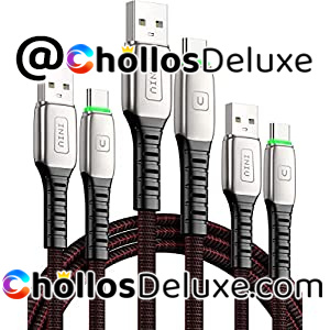 Pack de 3 Cables USB a USB Tipo C