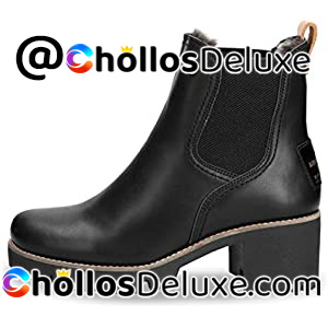 Panama Jack Pia Botines Chelsea de Piel con Forro de Pelo