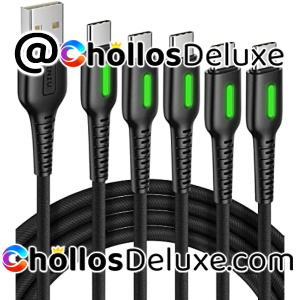 Pack 5 Cables USB Tipo C 3.1A