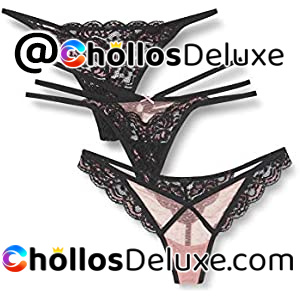 Pack de 3 Tangas de Encaje Iris & Lilly