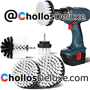 Pack 4 Cepillos de Limpieza para Taladro