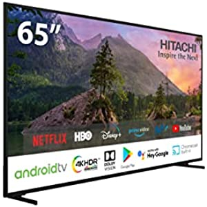 TV 65" 4K UHD Smart TV Hitachi