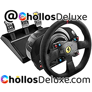 Thrustmaster T300 Ferrari Integral Alcantara Volante +Pedales