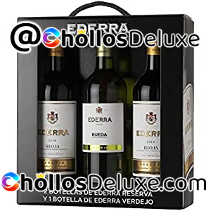 Estuche Regalo Ederra 2 Vinos Tintos Reserva DO Rioja +1 Vino Blanco Verdejo DO Rueda