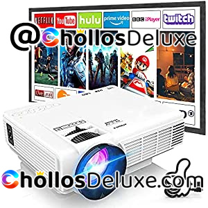 Proyector 1080P 7000 Lúmenes VGA/USB/HDMI/TF