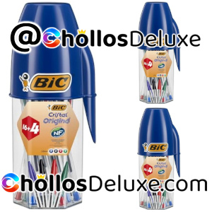 3x BIC Cristal Original 20 Bolígrafos