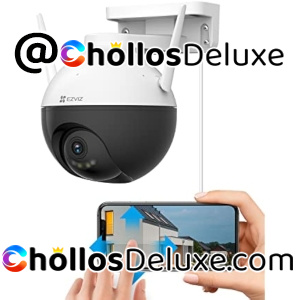 Cámara Vigilancia WiFi Exterior 360° Alexa