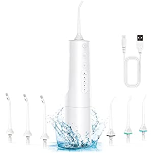 Irrigador Dental 380ml IPX7 +6 Boquillas