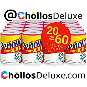 20 Rollos Cocina Renova Extra XXL