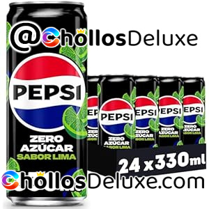24x Latas Pepsi Max Lima Zero Azúcar 330ml
