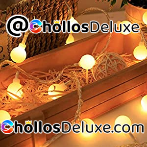 Guirnalda de Luces 40 Bombillas 6M IP44