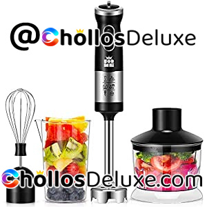 Batidora de Mano 4 en 1 700W +Extras