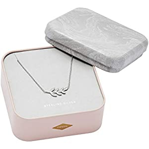 Collar Plata de Ley Fossil