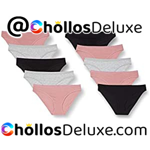 Pack de 10 Bragas Algodón Iris & Lilly