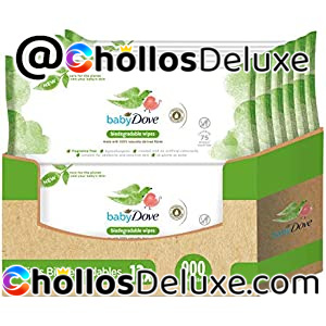 Pack de 12 Baby Dove Toallitas Húmedas Bebé biodegradables