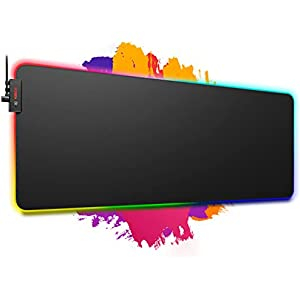 Alfombrilla Ratón Gaming RGB XXL