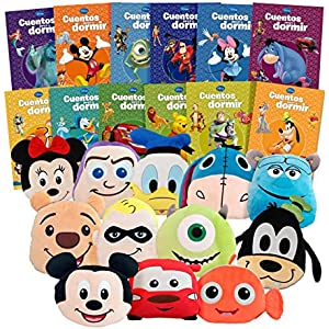 Set 12 Cojines +12 Cuentos Disney