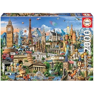 Educa Símbolos de Europa Puzzle 2000 Piezas