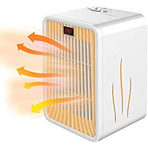 Calefactor 1200W 2 Modos Iluminación LED
