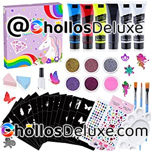 Kit de Tatuajes con Purpurina +Extras